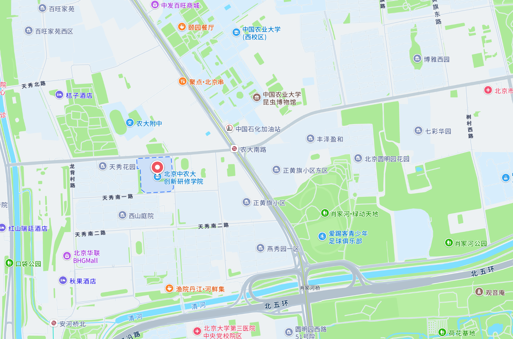 实验室位置地图